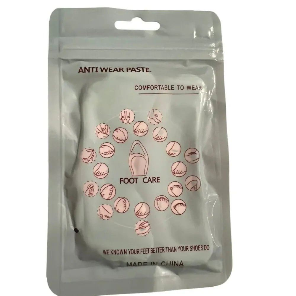 Heel Pads for Shoes That are Too Big, 2Pairs Foamed Cotton